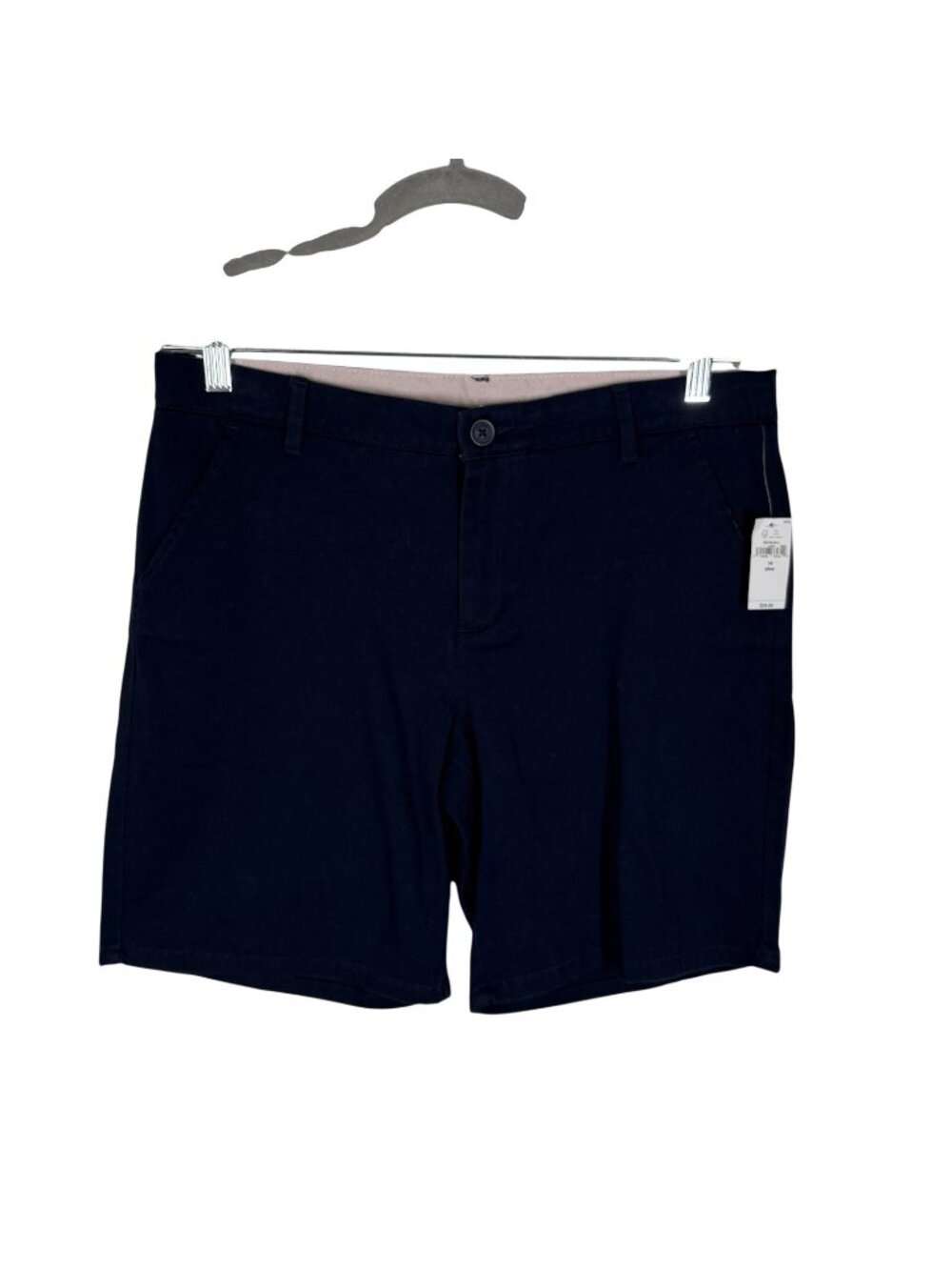 Gap Kids Size 14 Plus Navy Blue Cotton Blend Uniform Midi Shorts NWT